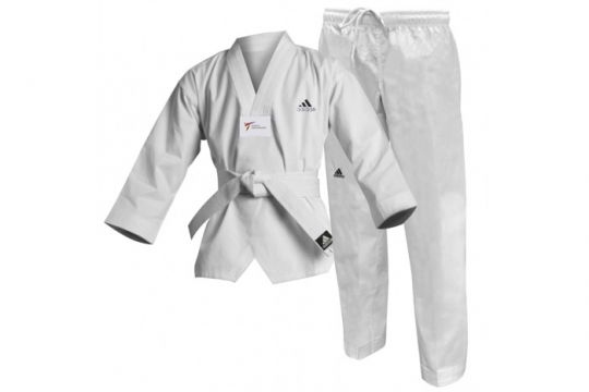 Adidas WTF Teakwondo Dobok Without Stripes