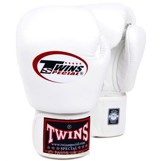 Twins Boxing Gloves - White